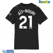 Manchester City Rayan Ait-Nouri #21 Gostujuci Dres za Ženska 2025-26 Kratak Rukav